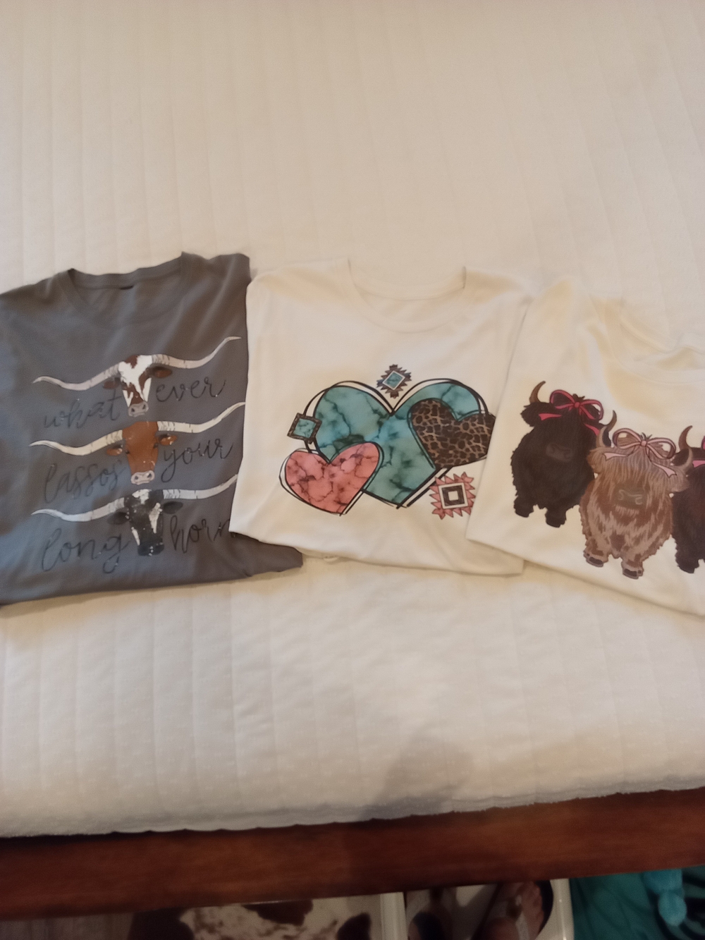 Bundle Of 3 Women's Western TShirts Sz XL